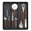 Image 1 : Lifewit Large Utensil Holder Kitchen Drawer Organizer