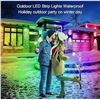 Image 1 : Outdoor LED Strip Lights, Waterproof – 200 Ft Length