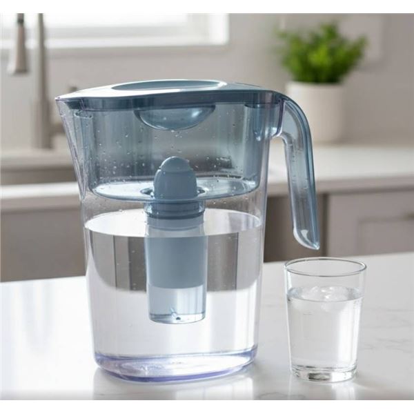 Water Filter Pitcher with Longlast Filter Indicator