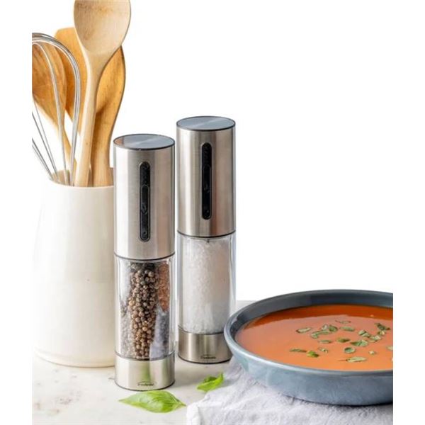 Trudeau OneTouch Electric Salt and Pepper Mills