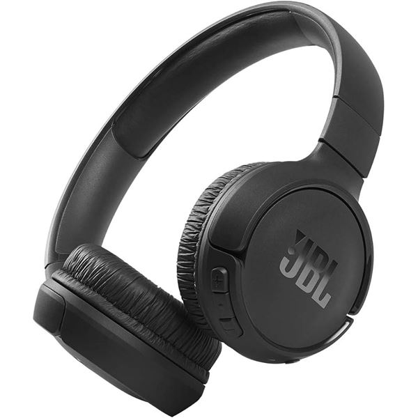 JBL Tune 520BT Wireless On-Ear Bluetooth Headphones – Black