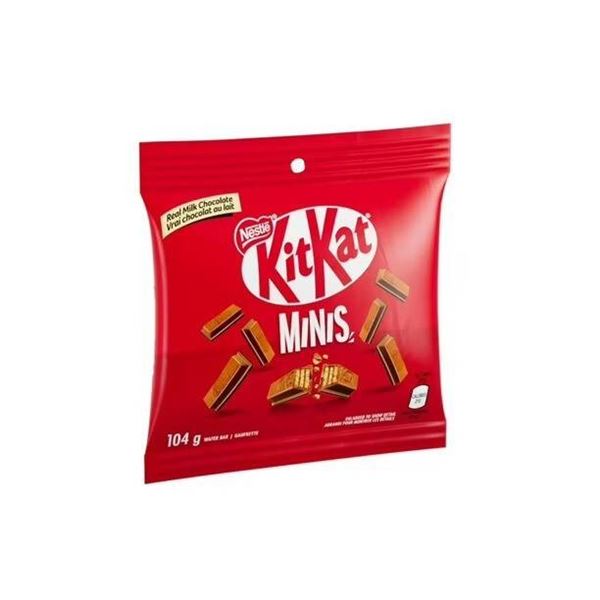 KitKat Minis Wafer Bars 12 x 104 g Chocolate Snack Pack