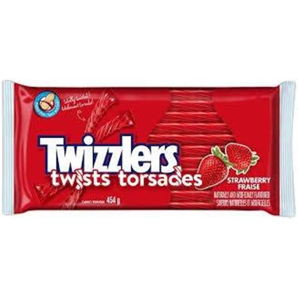 Twizzlers Strawberry Twists 12 x 454g Pack, Model 81602-016