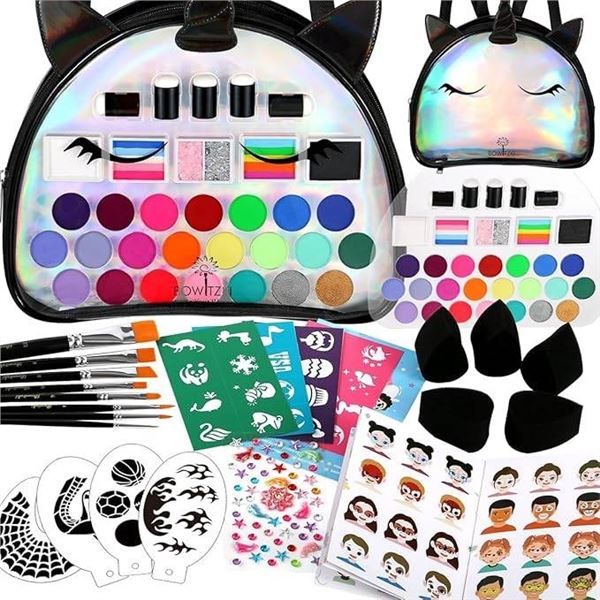 Bowitzki Face Paint – Unicorn–Black – Model X004QRS45H