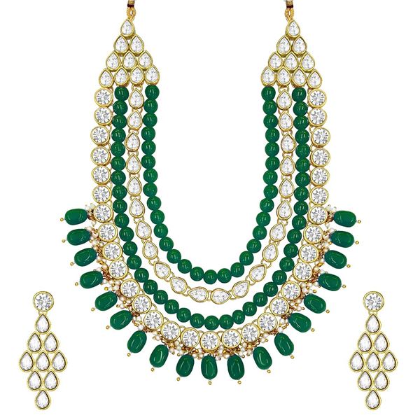 Ahlei Indian Ethnic Jewelry Set for Women with Product Code X0023DOZPJ