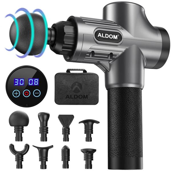 Aldom Massage Gun With Multiple Speed Settings