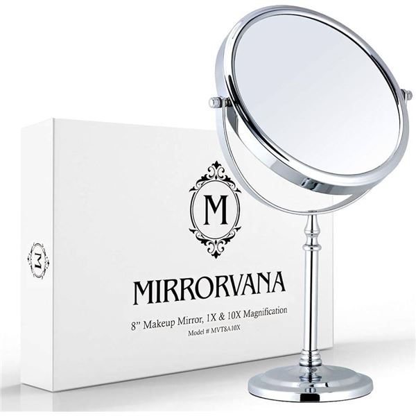 Mirrorvana XL Makeup Mirror Model FYN-TBI85-XLG With 1X & 3X Magnification