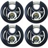Image 1 : Brinks Commercial Disc Lock, 4-Pack, 673-70401, Cut Resistant