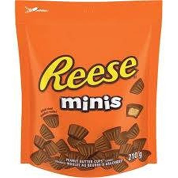 Reese’s Minis 210 g Pack, Case of 12 (Model 78247-002)