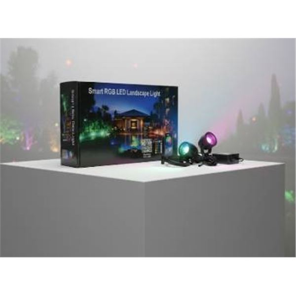 Smart RGB LED Landscape Light With App Control Capabilities