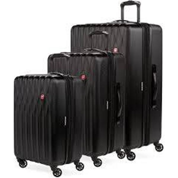 Swissgear Escape Elite 3-Piece Luggage Set with Spinner Wheels