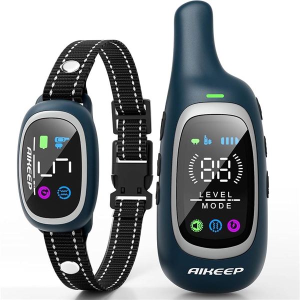 AIKEEP OTB3 2-in-1 Bark Collar and Dog Shock Collar