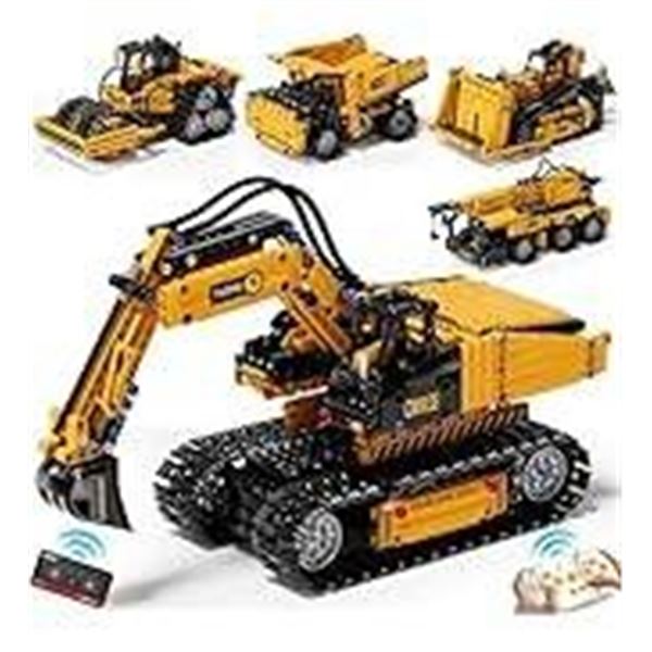 Building Block Set With Remote Control and App Control, 535 Pieces