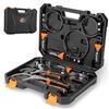 Image 1 : MateAuto Oil Filter Wrench Set, 8-Piece Storage Case