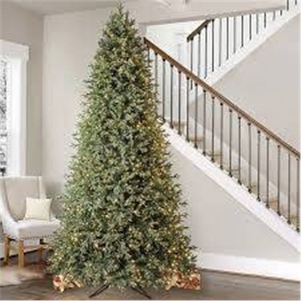 9ft Pre-Lit Aspen EZ Connect Artificial Christmas Tree, 2,700 Color-Changing Radiant Micro LED Light