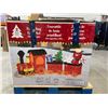 Image 2 : Holiday Light-Up Train Set with 678 LED Lights – 3 Pieces