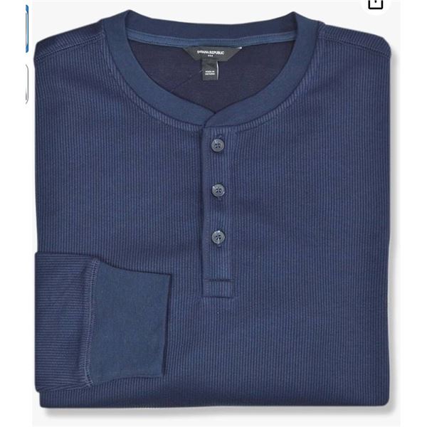 Banana Republic Men’s XL Long-Sleeve Henley Shirt