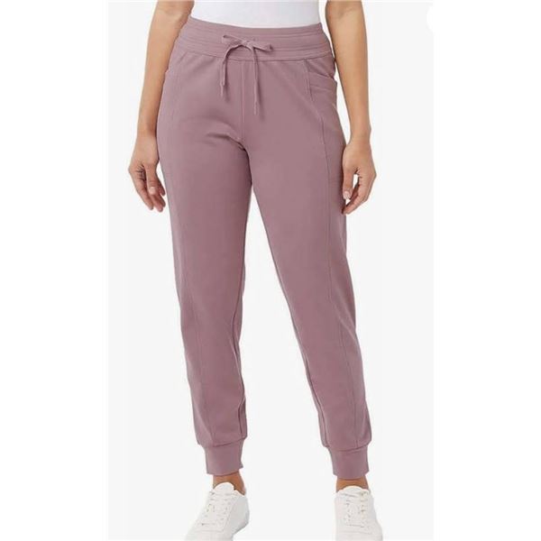 32 Degrees Heat Women’s Midweight Tech Commuter Jogger Medium, Mauve