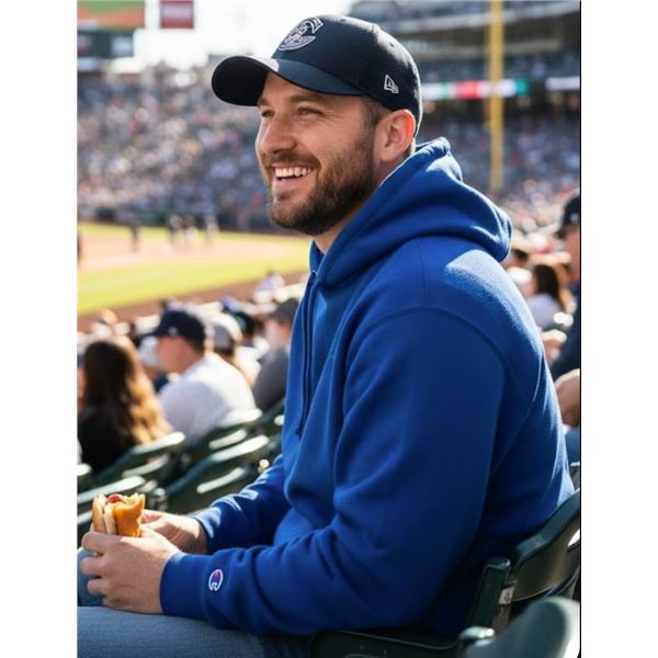 Champion XXL Blue Hoodie