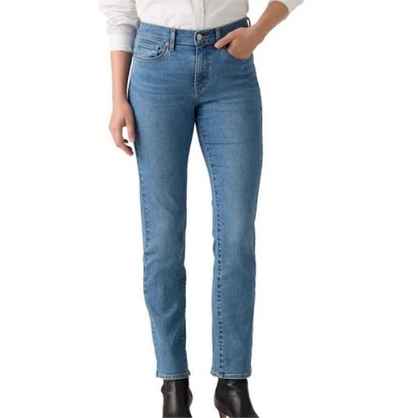 Women’s Classic Straight Jeans, Size 29