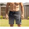 Image 1 : Men’s Swim Shorts with Geometric Print, Size Small, Model 1750260