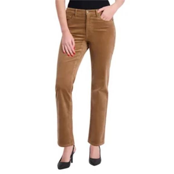Tommy Hilfiger Women’s Corduroy Pants, Size 6, Brown