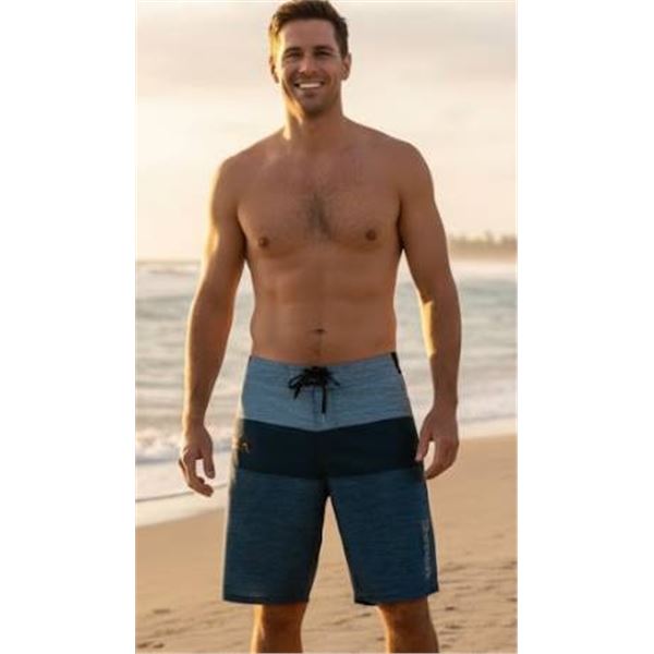 Bench Men’s Swim Shorts, Size Small (S/P), Blue