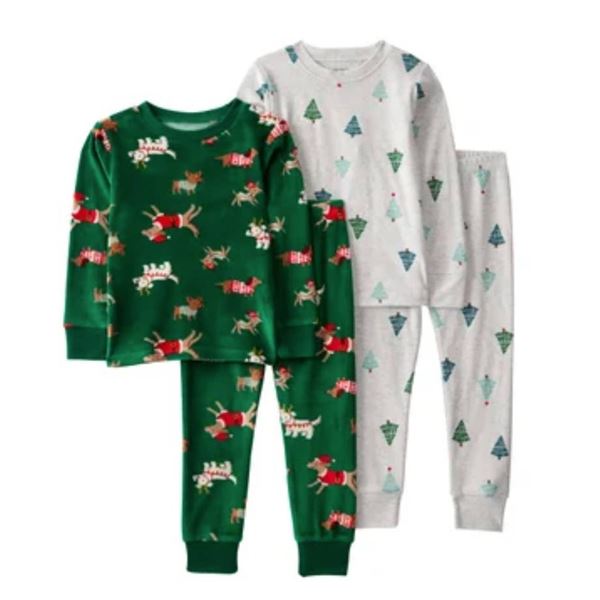 Carter’s Kids’ Two-Piece Sleepwear Set, Size 7
