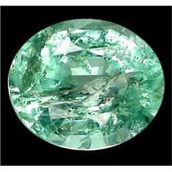 2.96ct  Oval Cut Blue Green Apatite (GEM-10109)