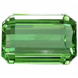 17.50ct Love Emerald Light Green Quartz (GEM-14598)