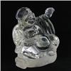 Image 2 : Optical Quality Quartz Buddha w/ Sphere (CLB-063)