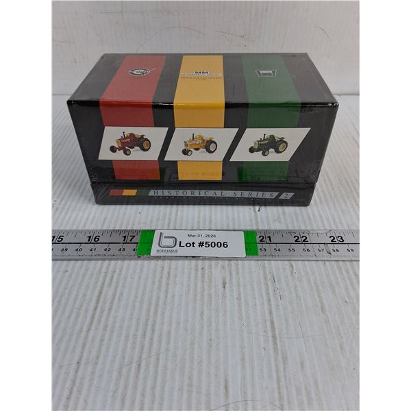 1:64- AGCO Historical Series Tractor Set-Featuring a Cockshutt,Minneapolis-Moline and an Oliver 1555