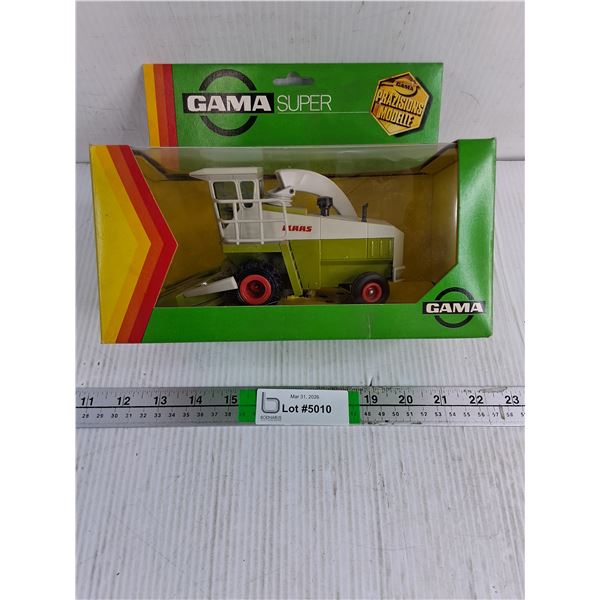 1:32-Vintage GAMA Die Cast CLAAS Jaguar 695 Forage Harvester