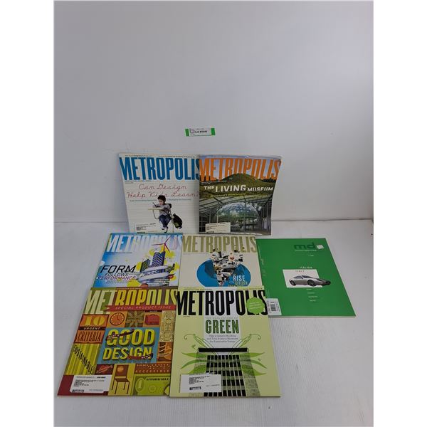 (7) Magazines-  Mostly Metropolis