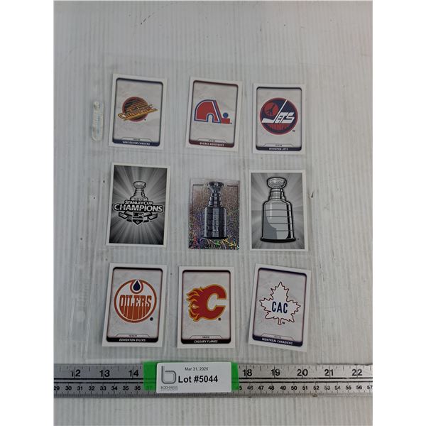(9)NHL  Team Logos & Stanley Cups