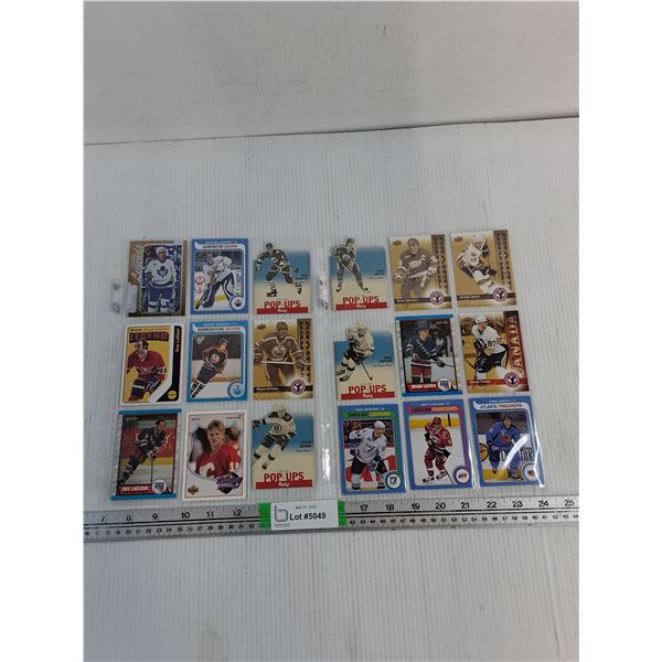 (18) NHL Hockey Cards-Cannot Guarantee Authenticity
