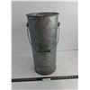 Image 1 : Tall Galvanized Steel Pail - 20" High- PICK UP