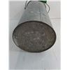 Image 3 : Tall Galvanized Steel Pail - 20" High- PICK UP