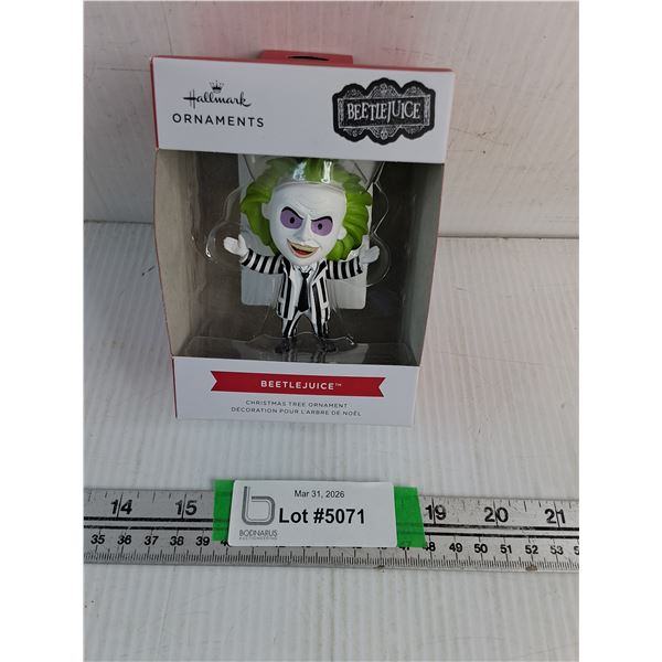 Beetlejuice Christmas Tree Ornament