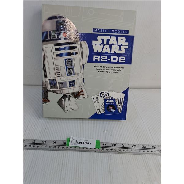 Master Models Star Wars R2-D2 Foot Tall Paper Model Kit