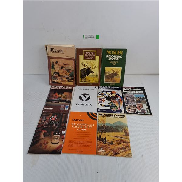 (10) Manuals on Reloading for Firearms