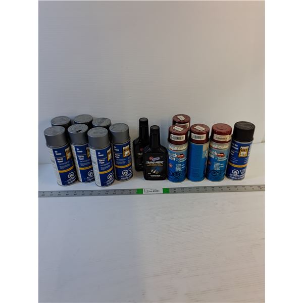 (12) Spray Paint, (2) Trans-Medic - Transmission Repair-Cannot Ship
