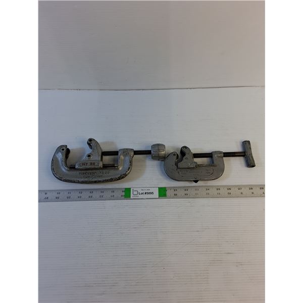 (2) Pipe/Tubing Cutters - Ridgid No. 30 (1" - 3")