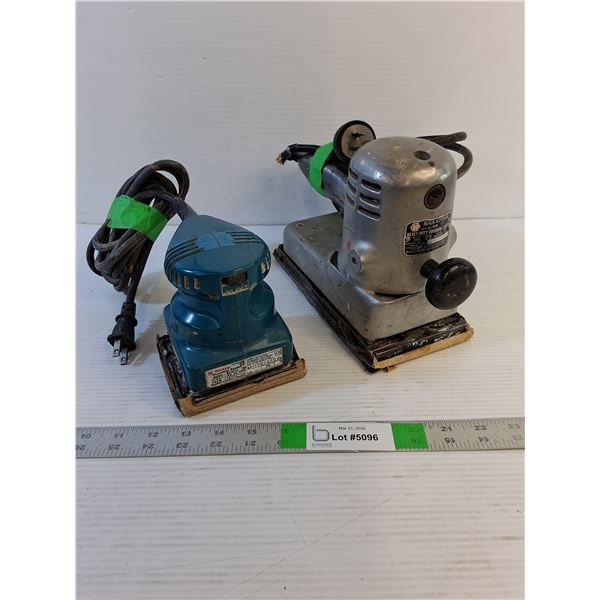 Vintage Black and Decker No. 88 Heavy Duty Finishing Sander  (Powers On  - As Is)