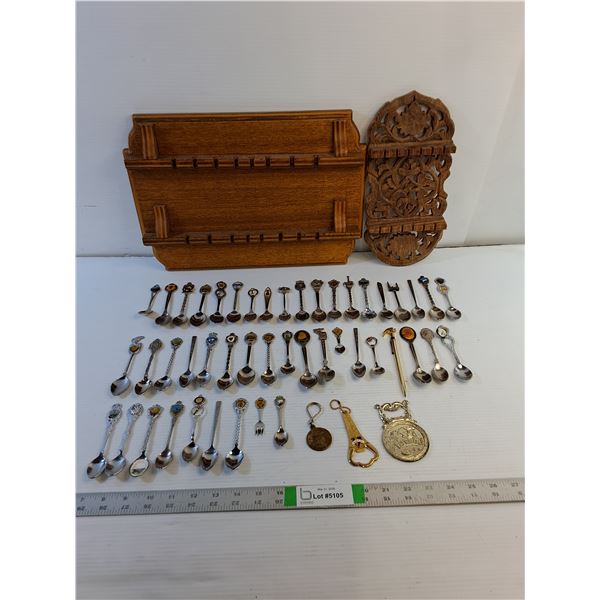 (49) Souvenir Spoons/ Bottle Openers/Key Chain/Pen