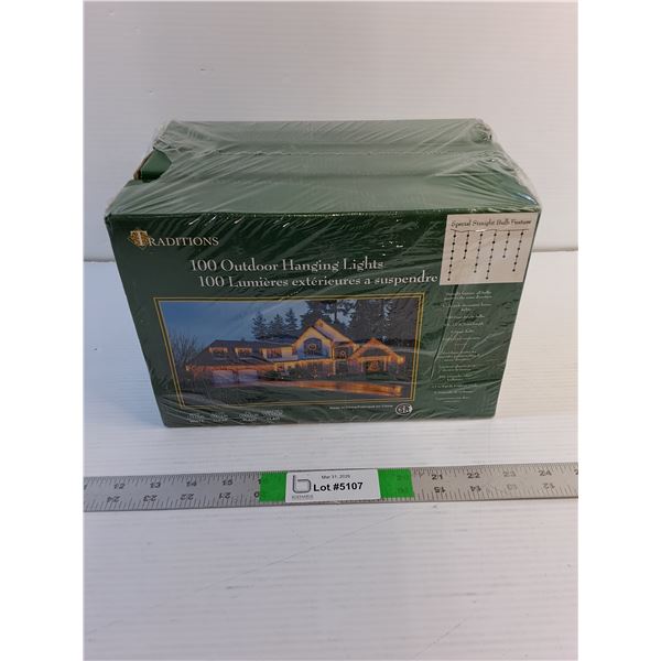 (3) Traditions -  Christmas Lights - 9' Lengths (New-In-Box)