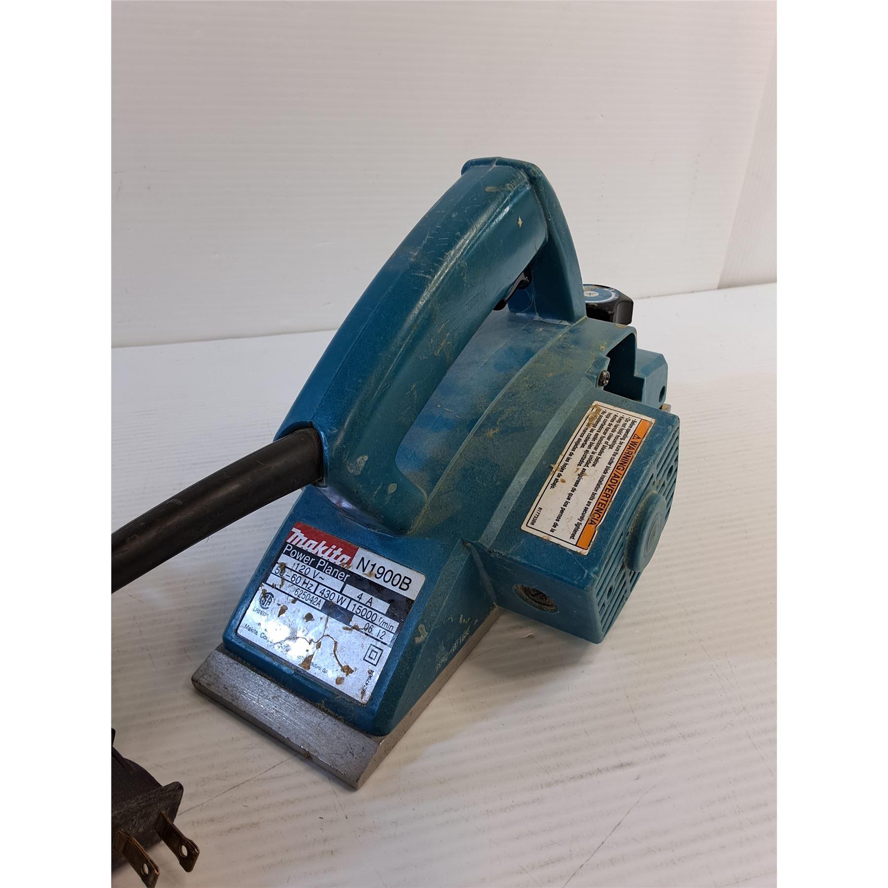 Makita Power Planer N1900B - Powers On - As Is - Bodnarus Auctioneering