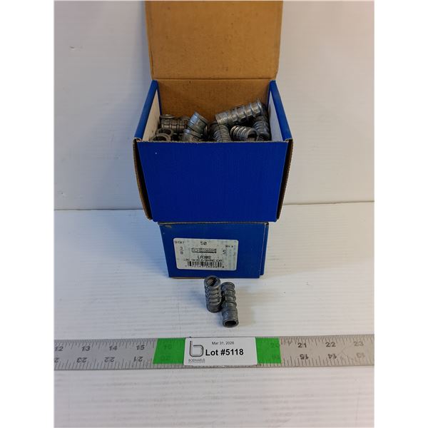 (100) Profast'ners - 3/8" S Lag Shields (50/Box)