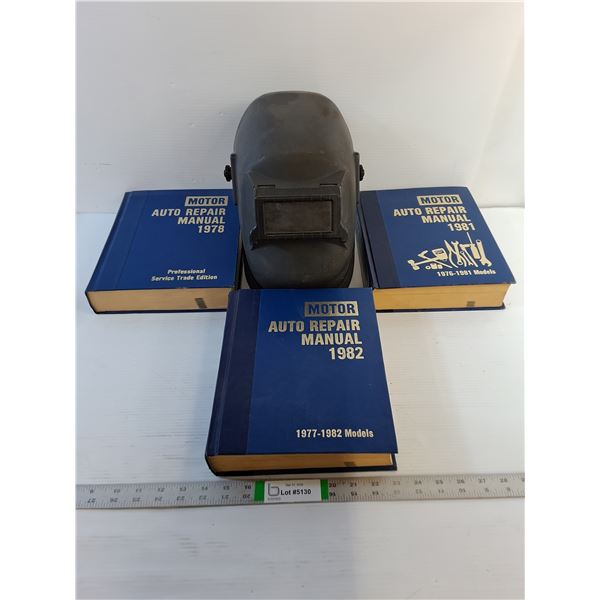 Motor - Auto Repair Manual (1978, 1981, 1982) UV Welding Helmet