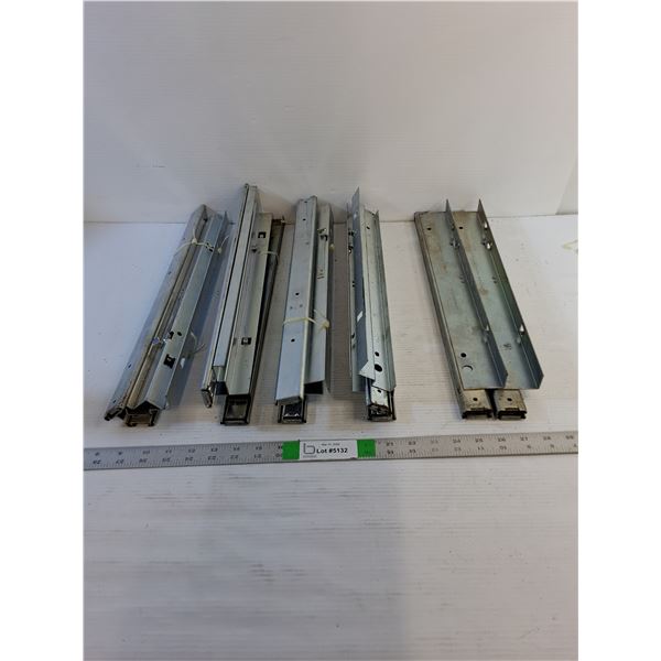 (5) Sets - 16" Drawer Slides (4) 12" Drawer Extension  (1) 14" Drawer Extension